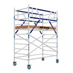 AGS Pro rolsteiger 135 x 4.2 wh tweezijdig, Doe-het-zelf en Verbouw, Steigers, Verzenden, Nieuw, Rolsteiger of Kamersteiger, 2 tot 5 meter