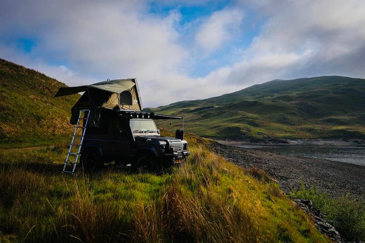 Daktent Verhuur - Verkoop - Showroom, Caravans en Kamperen, Tenten, tot en met 5, Nieuw, Ophalen