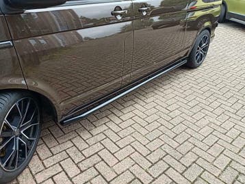 Sidebars Zwart Caddy Vito T5 T6 Custom Vivaro Trafic partner, Ophalen of Verzenden