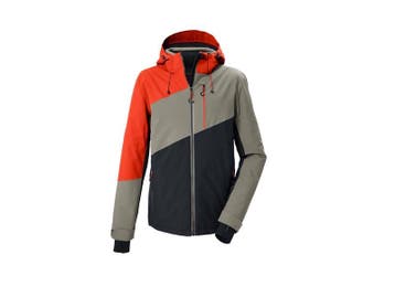 Killtec Ski jas heren ksw 89 zwart oranje 3xl 4xl 5xl 6xl, Nieuw, Killtec, Jack