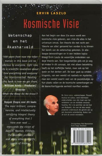 Kosmische visie 9789020283594 E. Laszlo, Verzenden, Gelezen, E. Laszlo