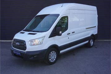 Ford Transit 170pk Automaat L3H3 2 Schuifdeuren Airco Cruise, Automaat, Gebruikt, Wit, Diesel