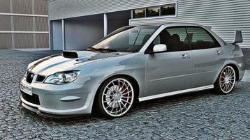 Front Splitter Subaru Impreza WRX STI (HAWKEYE), Verzenden
