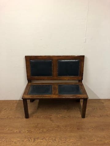Gebruikte Hutten Bank (100cm) - B169 Vintage/Café, Ophalen, Nieuw
