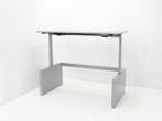 Zit-sta bureau Drentea - 160x80cm (bxd) - kersen havana -, Ophalen of Verzenden, Gebruikt