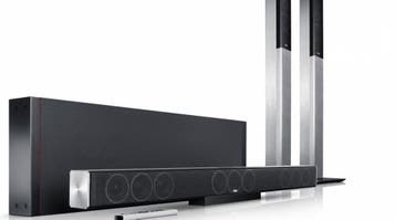 Teufel Cinebar Trios surround 5.1 set L home cinema-systeem, Ophalen, Met externe subwoofer, Zo goed als nieuw