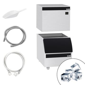 GGM Gastro | IJsblokjesmachine - kubus (volle blokjes) - 230, Verzenden