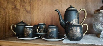 Koffieservies voor 6 - Porselein