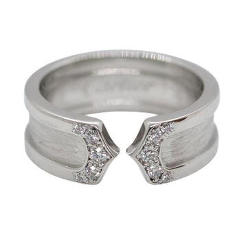 Cartier - Ring - C2 Ring - 18 karaat Witgoud -, Nieuw