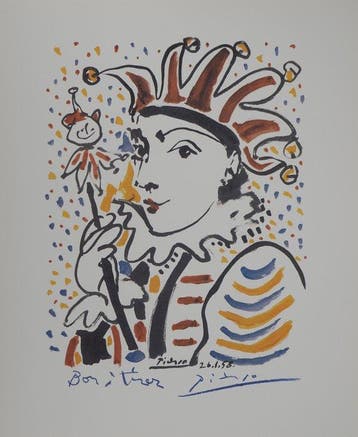 Pablo Picasso (1881-1973) - Carnaval 1958, Antiek en Kunst