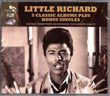 cd - Little Richard - 5 Classic Albums Plus Bonus Singles, Verzenden, Zo goed als nieuw