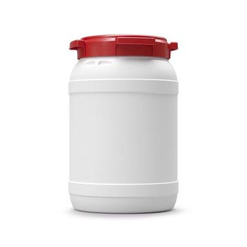 Voerton 20 liter wit