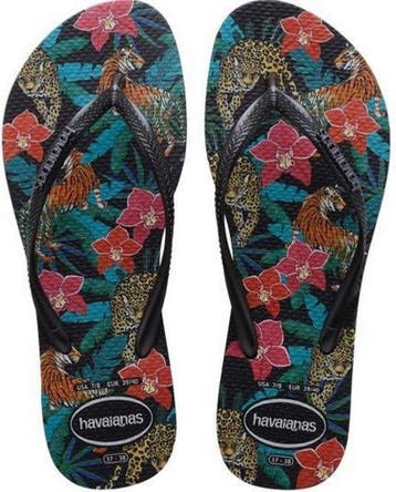 Havaianas Slim Tropical Dames Slippers - Maat 35/36 -, Verzenden, Nieuw