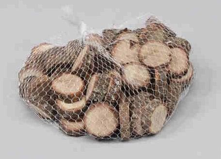 Eikenschijfjes Boomschijven 2-5 cm Zak ca. 500 gr, Huis en Inrichting, Woonaccessoires | Kunstplanten en Kunstbloemen, Nieuw, Ophalen of Verzenden