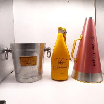 Veuve Clicquot - Champagne koeler (3) - Aluminium, Plastic,, Nieuw