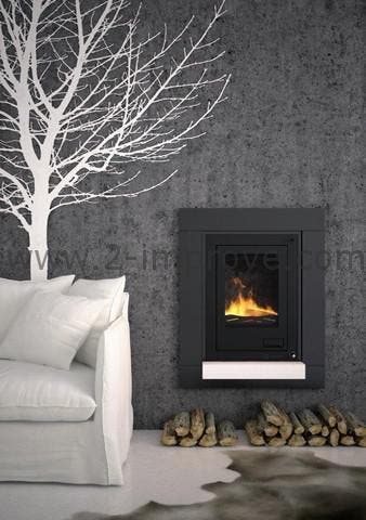 Aquaflame 7 inbouw cv-houtkachel Plat Handmatige bediening, Verzenden, Nieuw