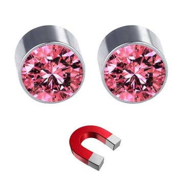 Fako Bijoux - Oorbellen - Magneet - Magnetisch - RVS - 6mm -, Verzenden, Nieuw