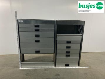 Aluca bedrijfswageninrichting 1745x420x1350mm (2892), Ophalen of Verzenden