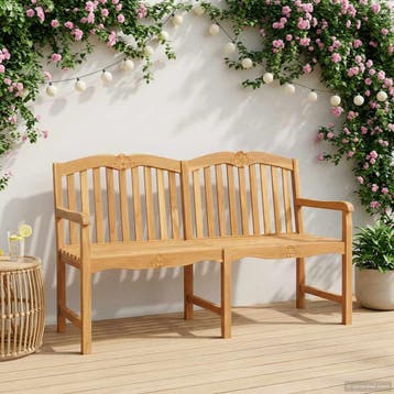 vidaXL Handgemaakte Rozenbank 150 x 60,5 x 95 cm Massief, Verzenden, Nieuw