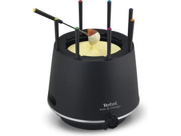 Veiling - Tefal Inox & Design EF2658 - Elektrische Fonduepan, Nieuw