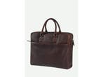 Burkely Antique Avery - Laptopbag 17 inch - Gewatteerd, Computers en Software, Laptoptassen, Verzenden, Zo goed als nieuw