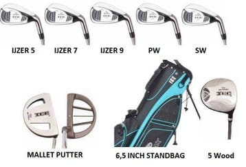 Skymax iX5 ICE 1/2 Golfset Dames Rechts Graphite, Ophalen of Verzenden, Nieuw, Set, Overige merken