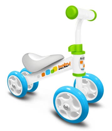 Skids Control Loopfiets met 4 Wielen Babywalker Blauw, Ophalen of Verzenden, Nieuw