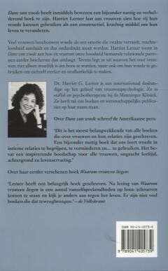 Dans van woede 9789041405739 Harriet G. Lerner, Verzenden, Zo goed als nieuw, Harriet G. Lerner