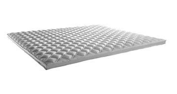 4D topper - HR55 koudschuim - 9 cm - 180/200cm, Nieuw, Tweepersoons, Wit, Overige typen