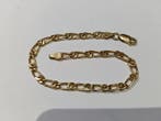 Armband - 18 karaat Geel goud - 18k gouden schakelarmband, Sieraden, Tassen en Uiterlijk, Armbanden, Nieuw