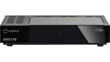 RENKFORCE 1500 T2 HD DVB-T2 Receiver — Zeer goed, Nieuw