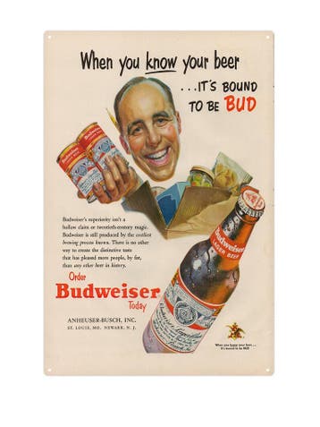 Budweiser, Ophalen of Verzenden, Nieuw
