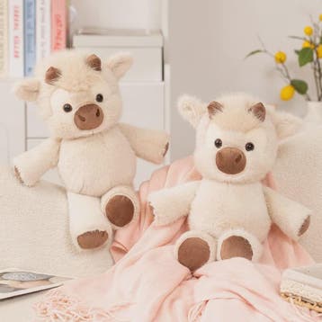 Kawaii Highland Koe Pluche Knuffel - 40cm Zacht & Knuffelbaa