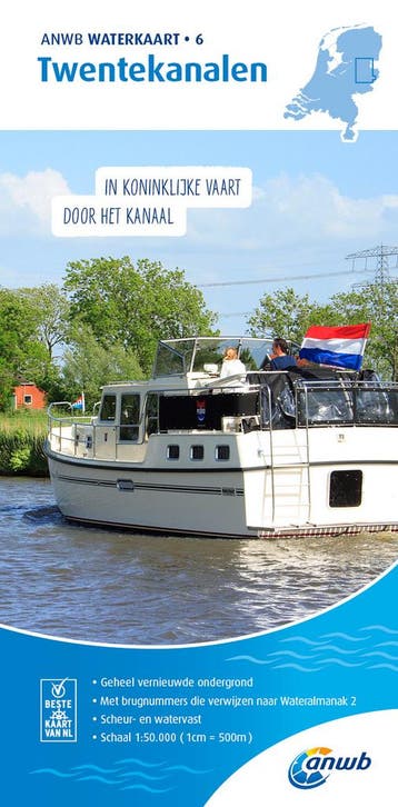 ANWB Waterkaart 6 Twentekanalen - ANWB 9789018046019, Boeken, Verzenden, Zo goed als nieuw, ANWB