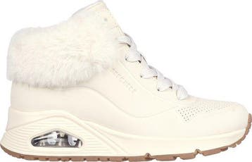 Skechers Uno-Fall Air Meisjes Sneakers - Crème - Maat 29, Verzenden, Nieuw