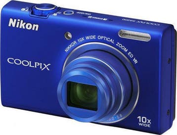 Nikon Coolpix S6200 Digitale Compact Camera - Blauw (In doos, Audio, Tv en Foto, Fotocamera's Digitaal, Verzenden, Zo goed als nieuw