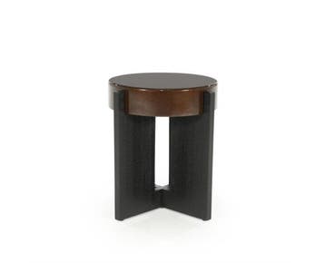 Bijzettafel Juliet 40x40cm - bruin | Eleonora, Huis en Inrichting, Tafels | Bijzettafels, Ophalen of Verzenden, Nieuw