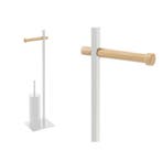 Toiletborstelhouder met Handdoekhouder Cipi Porta 20x77x16, Ophalen of Verzenden, Nieuw