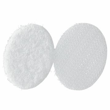 33mm - Witte Zelfklevende Klittenband Stippen - type K-3...