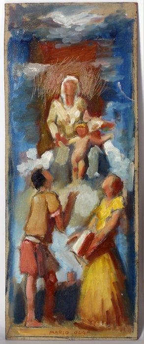 Mario CaffaroRore (1910–2001) - Visione celeste con