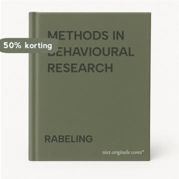METHODS IN BEHAVIOURAL RESEARCH 9781308832630 RABELING, Boeken, Verzenden, Gelezen, RABELING