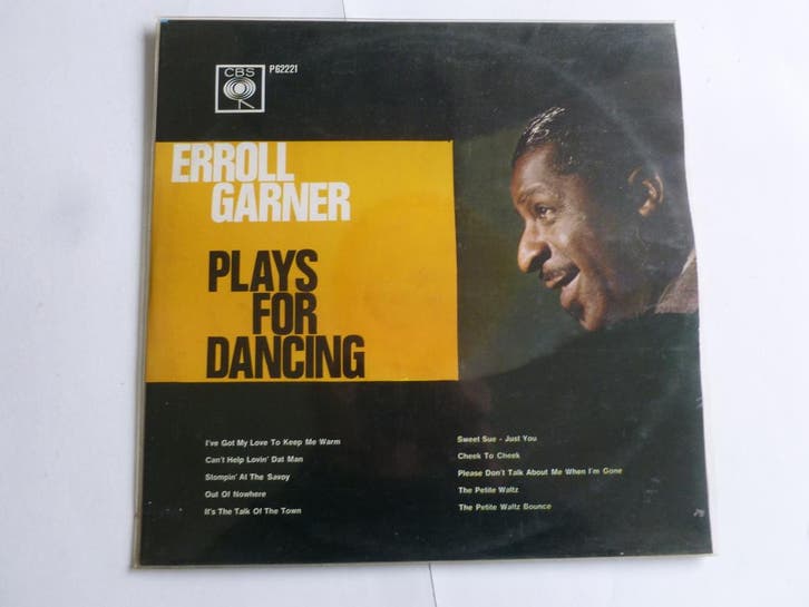 Erroll Garner - Plays for Dancing (LP), Cd's en Dvd's, Vinyl | Jazz en Blues, Zo goed als nieuw, Ophalen of Verzenden