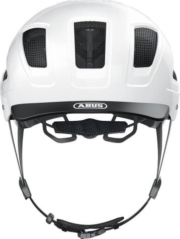 Abus Hyban 2.0 stadsfietshelm - Polar White L, Fietsen en Brommers, Fietsaccessoires | Fietshelmen, Ophalen of Verzenden, Nieuw