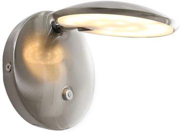 2dekans | Steinhauer Zenith LED - Wandlamp Modern - Staal -, Ophalen of Verzenden, Zo goed als nieuw