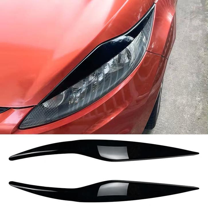 Koplampspoilers | Ford | Fiesta 08-12 3d hat. / Fiesta 08-12, Auto diversen, Tuning en Styling, Verzenden