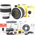 Pentax Q10 Yellow & White + SMC 2.8-4.5/5-15mm ED AL + SMC, Audio, Tv en Foto, Fotocamera's Digitaal, Nieuw
