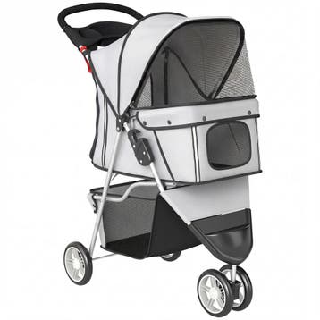 Opvouwbare Hondenwagen Met Opbergmand, Kussen, Netvenster, D, Verzenden, Nieuw