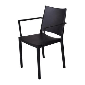 Florence stapelbare polypropyleen stoelen met armleuning, Verzenden, Nieuw in verpakking