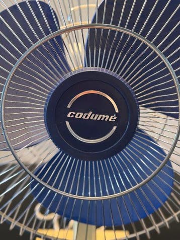 Codumé Elektrische ventilator - Vintage tafelventilator –