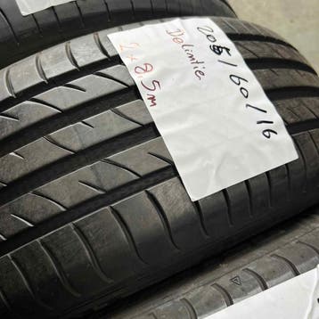 4 x Delinte 205-60-16 10AZomerbanden 8,5mm, Gebruikt, 16 inch, Band(en), Personenwagen